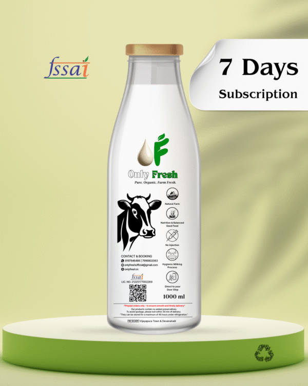 daily fresh milk ( 1000 ml )