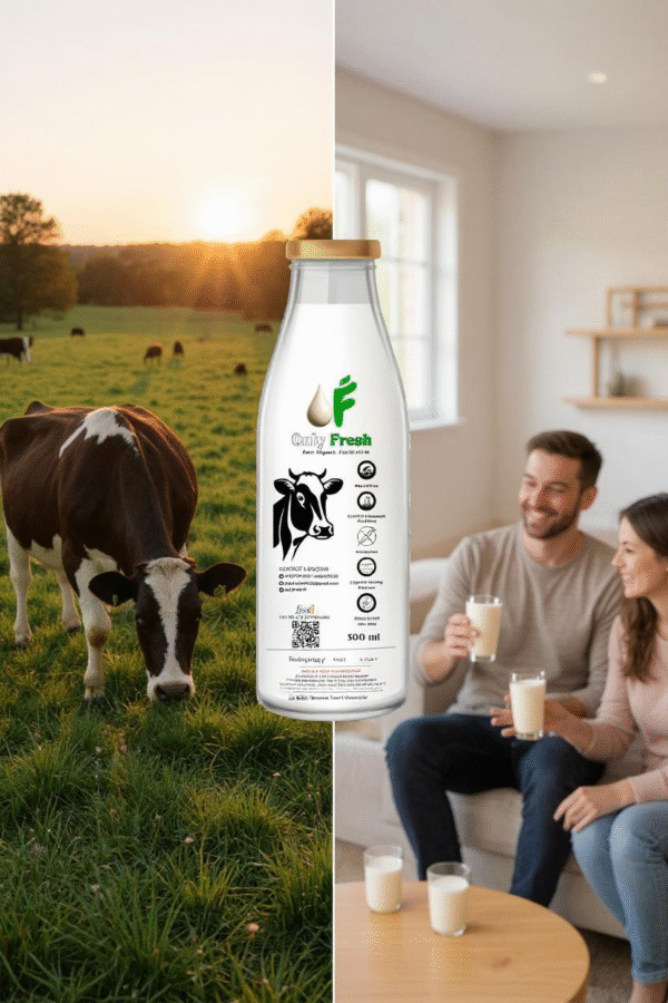 daily fresh milk ( 500 ml )