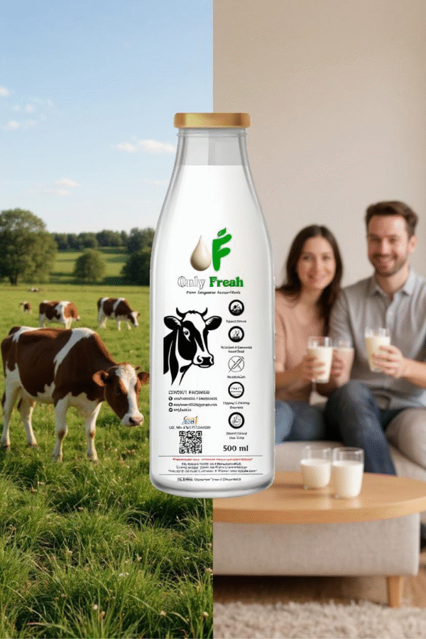 daily fresh milk ( 500 ml )
